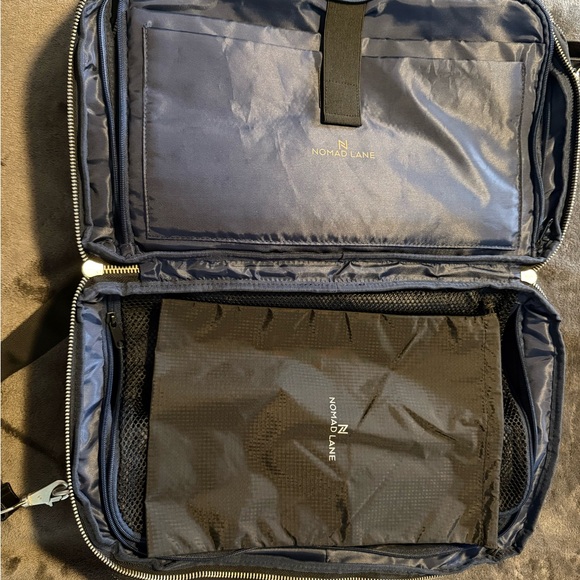 Nomad Lane Nylon and leather travel bag - Picture 4 of 9